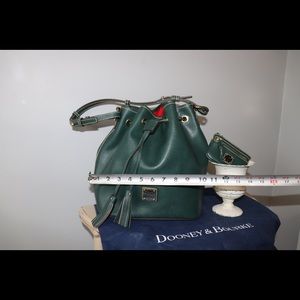 Dooney & Bourke Leather Bag w/ matching coin purse